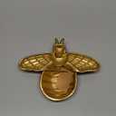 Decorative Cast Iron Gold Bee Shaped Dish