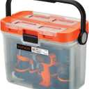 BLACK+DECKER 20V MAX Drill with Home Tool Kit, 64-Piece (BCKSB62C1)