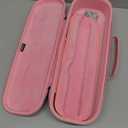 RAIACE Hard Storage Case Compatible with Dyson Airstrait Straightener, Travel Carrying Bag. (case only). (Pink)