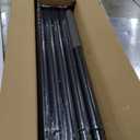 Heavy Duty Flag Pole Kit with 136 LED Ultra Bright Solar Light, 20FT 12 Gauge Thick Flagpole for Outside House in Ground, 300D Thickened USA Flag for Outdoor, 100 MPH Flagpole Kit, Black