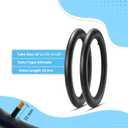 MOHEGIA 24/26 Inch Cruiser Bike Tires Set: 24x2.125/26x2.125 Inch Classic Folding Bicycle Tires,and Pair Inner Tubes with Tire Levers for Beach Cruiser City Bikes
