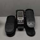 Under Desk Elliptical Machine, Electric Seated Pedal Exerciser, Mini Elliptical Leg Exerciser with Remoter, 12 Level Speeds, Forward & Reverse Direction, Manual & Auto Mode for Home Office