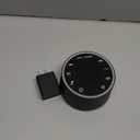 Dreamegg Sound Machine for Sleep - D1 Nova White Noise Sound Machine for Baby Adult with Alarm Clock, Soothing Sounds, Dimmable, White Noise Alarm Clocks for Bedrooms Heavy Sleepers Travel, Black