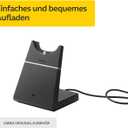 Jabra Evolve 75 Charging Stand Only Provides Easy and Convenient Charging and Storage, Authentic Office Headset Accessory