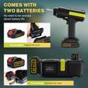 E-HEELP Cordless Electric Hydraulic Car Jack Kit 5 ton with Lithium Battery Includes Cordless Impact Wrench Rechargeable Touchscreen Jack All-in-One Portable Tool kit for Efficient Car Maintenance