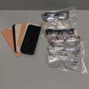 CCVOO 0.75 Stylish Reading Glasses for Women, Stylish Eyeglasses, Blue Light Readers for Women, Cheaters, (A1 Mix)