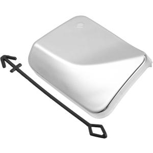 Car Tow Hook Eye Hole Cover Cap Compatible for Mercedes-Benz ML 550 2012-2014, Durable Plastic Silver Tone Front Bumper