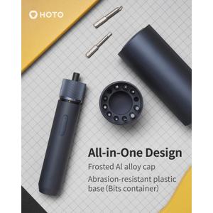 HOTO 3.6V Cordless Screwdriver + Lithium Glue Gun