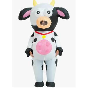 One Casa Inflatable Costume Adult,Blow Up Party Costumes,Full Body Inflatable Cow Costume,Halloween Costumes for Men Women