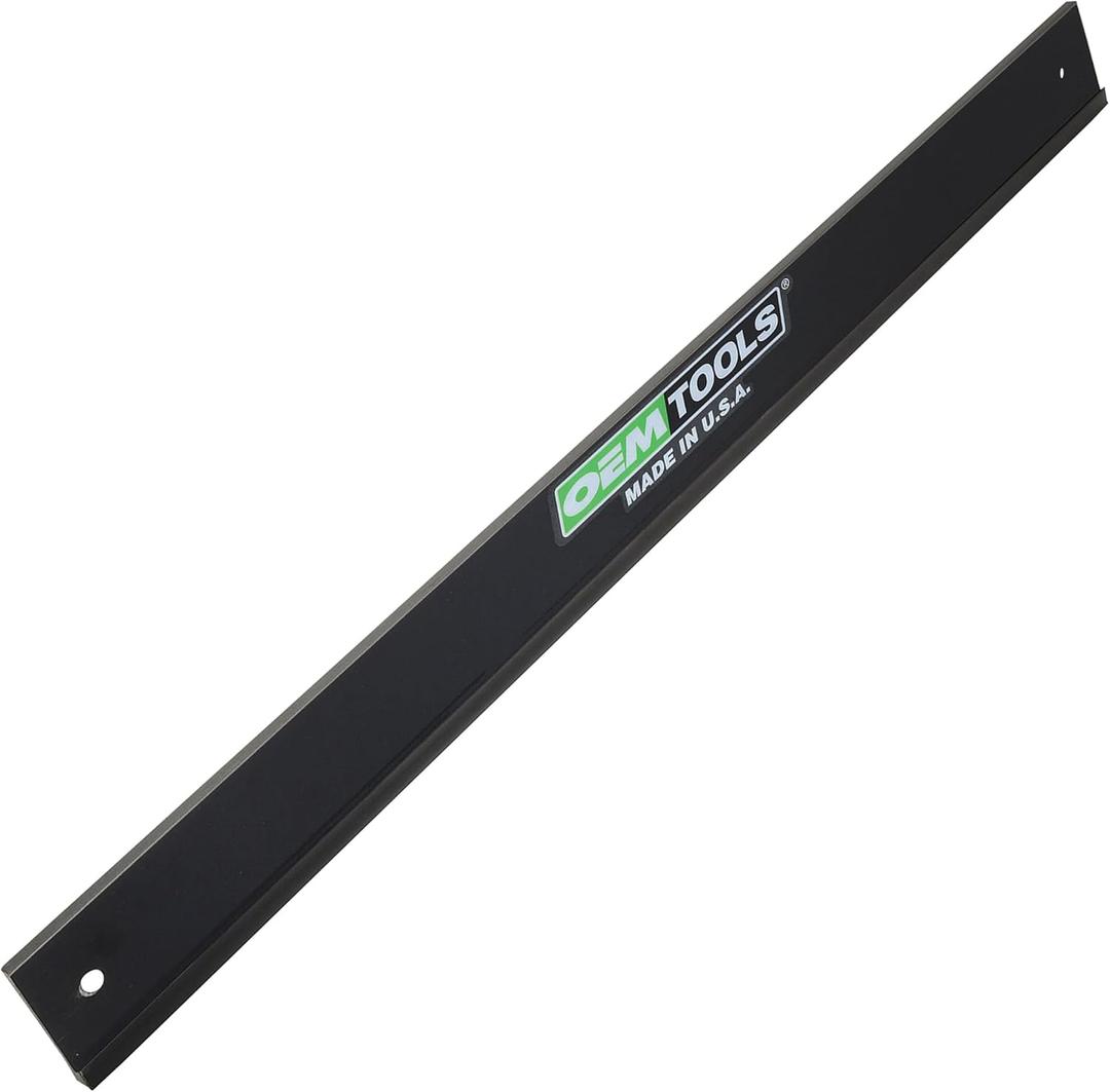 OEMTOOLS 25357 Straight Edge 24", Machinist Tool, Made in USA, Precision Ground 0.001" for Engine Block Inspections, Cold Rolled Steel Straight Edge