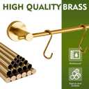 22 Inch Kitchen Utensil Hanger with 5 Hooks