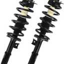 KUSATEC Front Pair Complete Struts Shock Absorber fit for 2005-2006 Chevy Equinox, 2006 Pontiac Torrent, 172210 172209 Struts with Coil Spring Assemblies