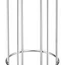 iDesign Classico Metal Toilet Paper Holder – Holds 3 Rolls of Toilet Paper, 6.75" x 17", Silver
