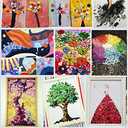 1600Pcs Multicolor Buttons for Crafts Assorted Sizes Button Multicolored in Bulk Multi Colored Craft Buttons Assortment