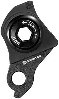 COGSTER Universal Derailleur Hanger (UDH), Compatible with SRAM UDH Standard, Made with Alloy AL6061 and Fiber Reinforced Thermoplastic