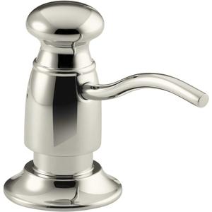 TRADITIONAL SOAP/LOTION DISPENSER (Polished Nickel)