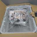 Stainless Steel Litter Box with Lid, Sifting Litter Box for Pine Pellets, 17.313.410.5 Enclosed Metal Litter Boxes for Small Cats & Kittens, High Sided Anti-Leakage, Easy Cleaning, Less Tracking