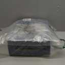 Rae Dunn Tea Bag Organizer - Tea Box Divided Storage Container Box with Hinge Lid for Kitchen Cabinet, Countertop, Pantry, Hold Coffee Pods, Seasoning Packets, Condiments, Blue