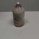 Essential Oil Diffuser Hand Blown Glass Aromatherapy Diffuser - Ultrasonic Cool Mist Scent Aroma Diffuser, Whisper Quiet with Auto Shut-Off, Timer Setting &7 Colors Night Light for Home (Brown Rock)