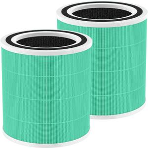 2 Pack AC400 Toxin Absorber Replacement Filter for Purivortex AC400 Air Purifier, AC400 Toxin Absorber Filter for Home Large Room, Green