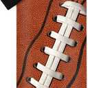 Football Water Bottle - 32oz Insulated Stainless Steel Sports Bottles - Gifts for Men Football Lovers Fan Players