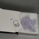 Wentronic Y02 Active Noise Cancelling Headphones,60H Battery,5 EQ Music Modes,Hi-Res Audio,Deep Bass,Foldable Wireless Over Ear Bluetooth 5.4 Headset,Breathable Leather Earpads (Purple)