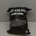 FREE SOLDIER Men's Outdoor Waterproof Soft Shell Hooded Military Tactical Jacket (Medium, Black)