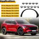 KB7W51W50F8N Rear Right Side Fender Molding Trim Compatible with Mazda CX-5 2017-2021, MA1791101 Replacement