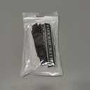 Magnetic Tool Box Labels, Reusable Heavy Duty Magnetic Toolbox Labels for Garage, Workshop, Storage Bins, 12 Pcs/Black (Extra-thick)