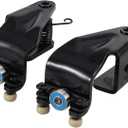 Pair Left & Right Sliding Side Door Rollers Assembly Compatible with Honda Odyssey EX EX-L Touring 2005-2010 Replacement# 72561-SHJ-A21 72521-SHJ-A21 924-128 924-129