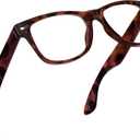 grinderPUNCH Blue Light Reading Glasses High Magnification Strong Reading Power Readers For Men Woman (Black 5.00)