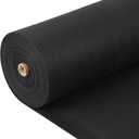 6Oz Geotextile Fabric 6Ft x 100Ft, Non-Woven Landscape Fabric with 350n Tensile Strength for Driveway Stabilization, Erosion Control, French Drain, Road Base & Construction Projects