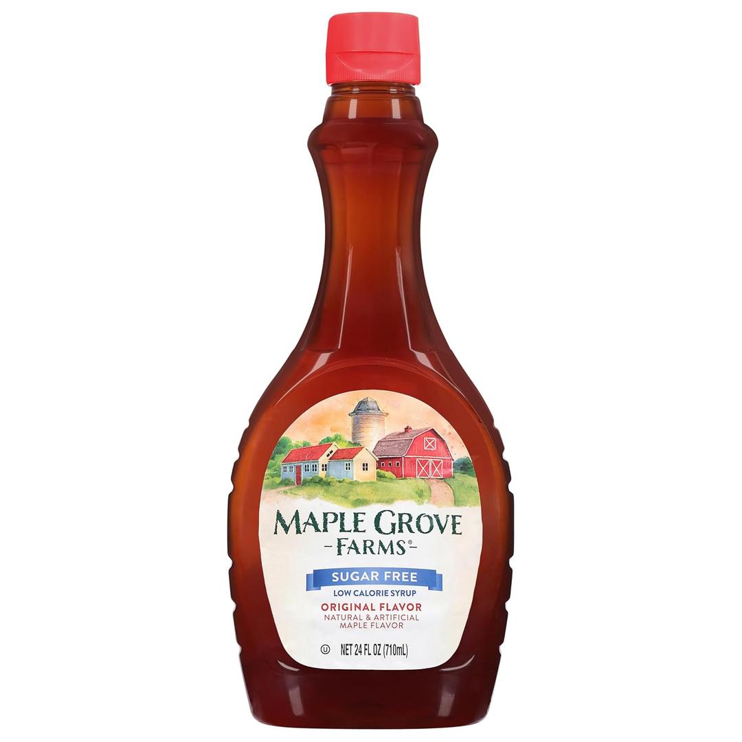 Maple Grove Farms Syrup, Sugar Free, 24 Ounce (EXP 06/09/28)