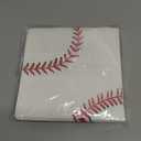 50 Pieces Baseball Napkins Disposable Party Napkins 13 x 13 Inches,Baseball Paper Cocktail Napkins Birthday Supplies Decorations for Baby Shower Birthday Party, Pack Of 3