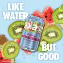 SPLASH REFRESHER Sparkling Water, Kiwi Watermelon - 8-Pack, 12 Fl Oz Cans - Flavored Carbonated Seltzer Water with Electrolytes, Zero Sugar & Zero Calories (EXP 04/16/27)