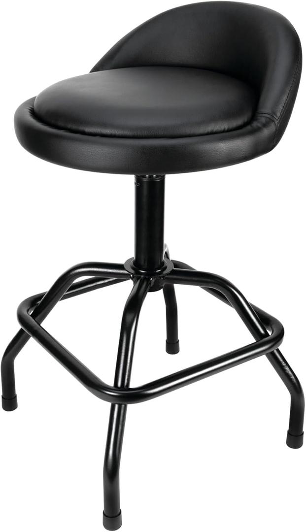 Performance Tool W85033 Extra-Thick 12.5-in Big Top Wheeled Pneumatic Shop Stool