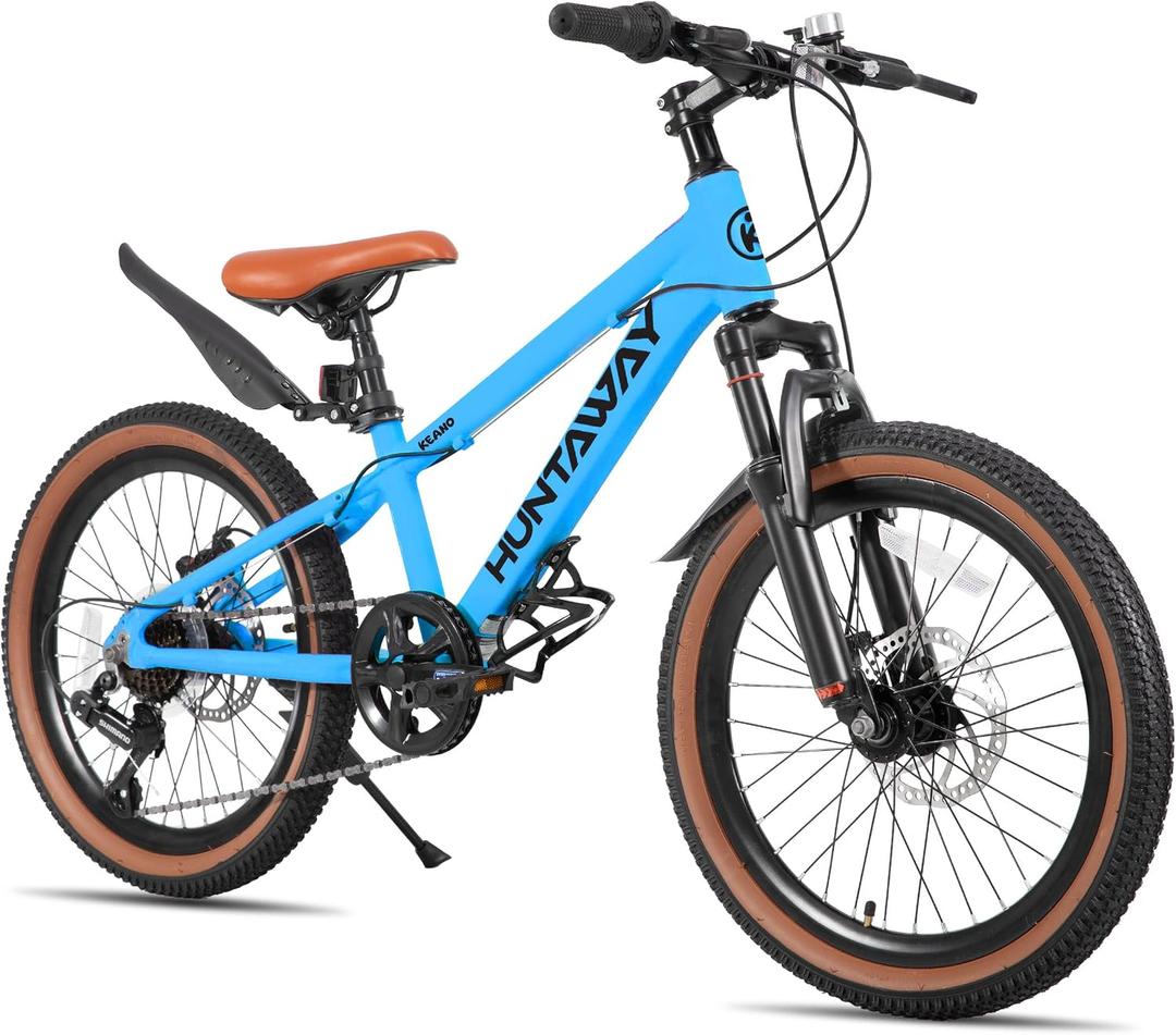 KEANO Huntaway 20" 24" Kids Mountain Bike for Boys & Girls Ages 6+ Years, 20 Inch Wheels