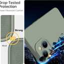 Magnetic for iPhone 13 Case with Screen Protector - Wireless Charging Compatible - Upgraded Camera Protection - Silicone Shockproof Protective Phone Case for iPhone 13 - Porcelain Blue