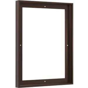 Pixy Canvas Floater Frame 16x20 for 3/4 (0.75) inch Deep Canvas Paintings/Canvas Prints/Wood Canvas Panels/Wall Art/Wall Decor/Home Decor/Artwork (Dark Walnut, 16 x 20 inch, Portrait)