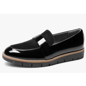 DREAM PAIRS Women's Loafers, Slip-On Business Casual Work Shoes, Size: 10