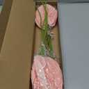 Ling's moment Artificial Anthurium Plants, 8pcs Shabby Blush Silk Filler Flower, Pink Faux Greenery Stems for DIY Wedding Bouquets Centerpieces Arrangements Bridal Shower Party Home Decorations