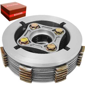 Clutch Kit for Honda Rebel 250 CMX250/C/X, Heavy Duty Springs Driver Complete Clutch Disc Plate Kit for 1985-2016 Nighthawk 250 CB250 1991-2008