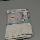 Zenna Home Easy Hang Curtain Panel - 40" x 63" (Ivory Leaf Embossed)