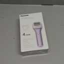 Panasonic Electric Shaver for Women, Cordless 4-Blade Shaver, Bikini Attachment, Pop-Up Trimmer, Wet Dry Operation, Electric Razors for Women - ES-AWL8AV (Purple)