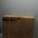 Home Office Chair, Ergonomic Comfy Desk Chair, High Back Computer Chair- Adjustable Headrest with Flip-Up Arms, Lumbar Support, Swivel Executive Task Chair (Modern, Black)