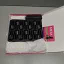 MEFA 19 Pcs Gel Nail Polish Kit with U V Light, 12 Colors Burgundy Red Polish Set Champagne Gold Glitter Nail Polish Soak Off Purple Manicure Tools Beginners Salon Nails Art DIY for Women