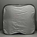 EcoNour Car Windshield Sun Shade Foldable | Front Windshield Shade for Sun, Heat and UV Rays | Sunshade for Car Front Window and Interior Sun Protection | Medium (31 * 28 inches)