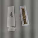 Metal Band Compatible with Apple Watch Bands for Women, Dressy Stainless Steel Link Bracelet, Designer Strap for iWatch Series Gold, 38mm/40mm/41mm/(42mm-Series 11 10)