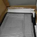 Large Turtle Basking Platform Dock, Acrylic Turtle Tank Topper with Ramp for 75/125 Gallon Aquarium, Fits 17-20 Inch Wide Tanks