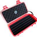Waterproof Smell Proof Travel Storage Box (Red)
